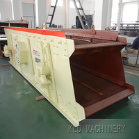 KLD Marken-Rotations-Linearschwing-Siebmaschine für Aggregatensiebung mit Motor 380V, 1-100mm Maschenweite, 400mm Max. Zuführung, 1-4 Schichten