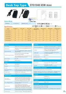 65W Máy tính để bàn cung cấp điện <span class=keywords><strong>Adapter</strong></span> 1.38a-5.42a phổ 12V 15V 18V 19V 24V 36V PC chất liệu - Product Image 2