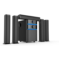 Sistem Speaker Multimedia Teater Rumah, TK-2027 2.1/3.1/5.1 dengan BT/FM/USB/MP3/SD/Remote Rontrol