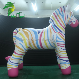 Personnalisé PVC Gonflable Zèbre Animal Offre Spéciale Gonflable <span class=keywords><strong>Cheval</strong></span> de Saut Avec Sph - Product Image 5