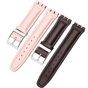 <span class=keywords><strong>Correas</strong></span> <span class=keywords><strong>de</strong></span> Reloj <span class=keywords><strong>de</strong></span> <span class=keywords><strong>Cuero</strong></span> Lisas a Precio <span class=keywords><strong>de</strong></span> Fábrica, Elegantes y Cómodas, <span class=keywords><strong>Correas</strong></span> <span class=keywords><strong>de</strong></span> Repuesto Unisex para Relojes <span class=keywords><strong>Swatch</strong></span> <span class=keywords><strong>de</strong></span> 17 y 19 mm - Product Image 3