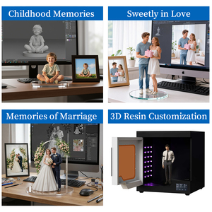 ट्राफियों और खिलौना मूर्तियों के लिए कस्टम स्लेट 3 डी प्रिंटिंग सेवाएं-राल सामग्री के साथ तेजी से प्रोटोटाइप - Product Image 5