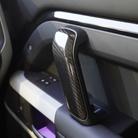 Nouveau Kit de coupe en Fiber de carbone pour accoudoir central de voiture Kits d'intérieur de Surface pour Land Rover Defender 110 accessoires intérieur