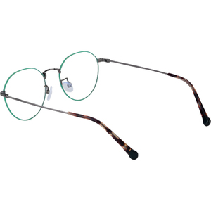 กรอบแว่นตา Moohe สีไทเทเนียมแท้ ทรงกลม สำหรับผู้ชาย สายตาสั้น กรอบแว่นสายตาสำหรับผู้หญิง แว่นกันแดดพรีเมียม - Product Image 3