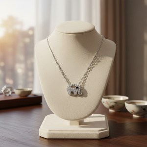 Minimalist <b>Elephant</b> Design Pendant Turkish Wholesale Sterling Silver Jewelry Pendant 925 Silver Sterling - Product Image 3