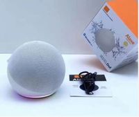 Nuevo Altavoz Inalámbrico Alaxe con Soporte de Pared, Inserción de Tarjeta de Tela, Altavoz Pequeño de Escritorio, Mini Subwoofer