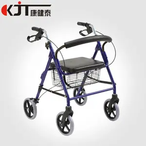 Çin tedarikçisi alüminyum sıvı kaplı yürüyüşçüler ve rolleri alüminyum rollator