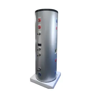 Réservoir de stockage liquide en acier inoxydable avec fond conique Réservoir de stockage d'eau chaude