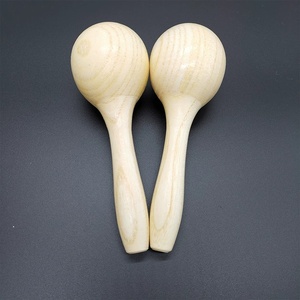 Strumenti Musicali Montessori, Palline di Sabbia in Legno, Strumenti a Percussione Orff, Sonagli, Ausili Didattici per l'Asilo - Product Image 3