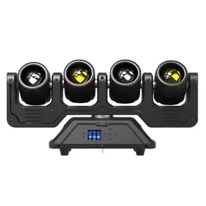 New Stage lights 4*60W RGBW 4in1 led LED rotating shaking head beam light