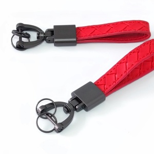 Factory Wholesale Fashion Promotional Gift <b>Leather</b> <b>Key</b> <b>Chains</b> Custom Car Commercial Activity PU <b>Leather</b> Keychain - Product Image 2