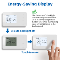 Beok Tuya WiFi Control Smart Room Termostato para sistema de caldera
