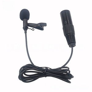Microphone cravate métallique 1,5m 2m 3m avec connecteur XLR 3 broches pour enregistreurs <span class=keywords><strong>Zoom</strong></span> H4n <span class=keywords><strong>H5</strong></span> H6Tascam DR-40 DR-60D DR-70D DR-100 - Product Image 4