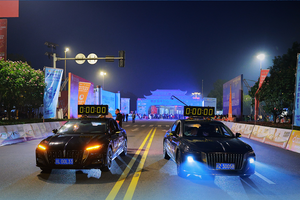 Reloj LED Impermeable Feibot de 5 Dígitos de Doble Cara para Cronometraje de Carreras al Aire Libre - Product Image 6