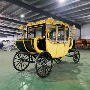 Calèche royale électrique sur mesure, style rétro européen, pour les attractions touristiques, les mariages et les événements. - Product Image 3