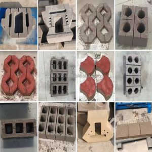 4-26 Interlock và lát Khối Máy làm giá khối đúc dây chuyền sản xuất - Product Image 5