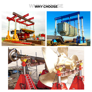 เครนโครงเหล็กติดรางไฟฟ้าไฮดรอลิกแบบงานหนัก 100 ตัน 300 ตัน สำหรับโครงการอุตสาหกรรมขนาดใหญ่ - Product Image 6