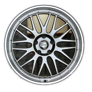 Nouvelles jantes en aluminium chromées à rayons multiples, à déport profond, 15-19 pouces, PCD 5x112 5x114.3 5x120 4x100 4x114.3 5x100 5x105 5x108 5x110 - Product Image 1