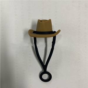 Conception personnalisée 10mm Pvc Cowboy Hat Straw Tips Cover Cap Anti-poussière Potable Paille Réutilisable Pointes de paille Couvercles pour Gobelets de 40 Oz - Product Image 6