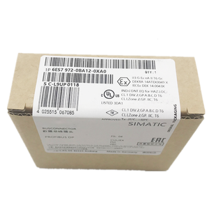 Conector de Bus de Alta Calidad 6ES7972-0BA12-0XA0 para PLC PAC, Controladores Dedicados, Controlador PLC Industrial, Control PLC Industrial - Product Image 2