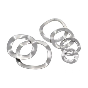 Arandela de resorte curva cromada y niquelada M6 M8 Clase 4.8 <span class=keywords><strong>8.8</strong></span> 10.9 12.9 DIN 137 - Product Image 1