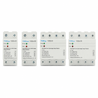 Relais de tension photovoltaïque monophasé 230V AC 63A 100A à récupération automatique pour protection contre les surtensions