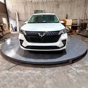 Plataforma Giratoria para Autos, Elevadora Hidráulica con Motor Eléctrico de Acero de Alta Resistencia, Personalizada por CE <span class=keywords><strong>Wemet</strong></span>, 380V/50HZ Trifásica - Product Image 2