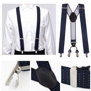 <span class=keywords><strong>Tirantes</strong></span> de celebración de boda de diseño a cuadros clásico de alta calidad personalizados para hombres <span class=keywords><strong>camisa</strong></span> Unisex - Product Image 2