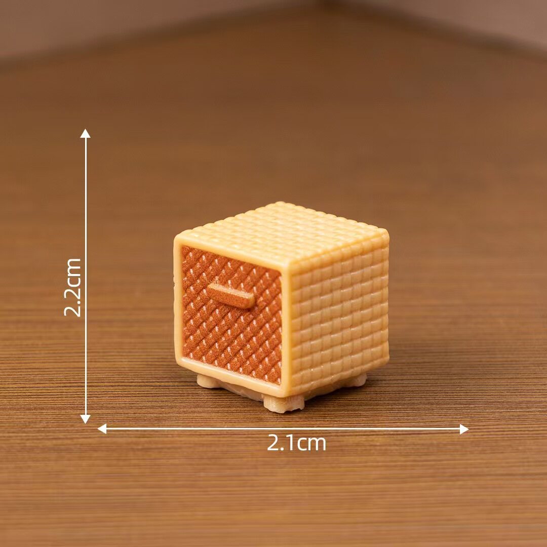 5.Petites armoires basses [2,2*2,1 cm]
