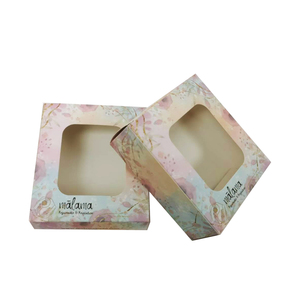 Bán buôn nóng bán giấy trắng Hộp Quà Tặng tự động bật lên hộp bánh với cửa sổ <span class=keywords><strong>2025</strong></span> thiết kế mới - Product Image 6