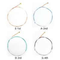 Alice A713 Professional Violin Strings Set of 14 Nylon Alloy Winding E String Included with Nylon Core