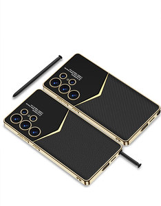 Nuevo estilo Jazzy aplicable para <span class=keywords><strong>Samsung</strong></span> S25 S24 S23 funda de teléfono móvil de cuero PU galvanizado con funda trasera suave de TPU anticaída - Product Image 6