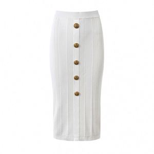 Bettergirl 2024 nouveau français hors épaule sans bretelles Sexy court coupe ajustée minceur haut jupe tempérament tricot <span class=keywords><strong>costume</strong></span> - Product Image 3
