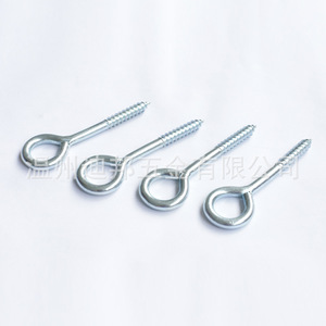 迪邦 ZXF044D 公制等级 4.8-12.9 平头不锈钢孔眼螺丝挂钩五金件杯形光幕配件 10mm - Product Image 3