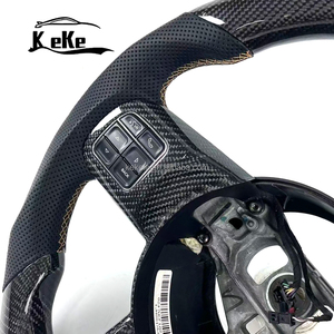 <span class=keywords><strong>Volant</strong></span> en fibre de carbone personnalisé en usine pour Jeep Grand <span class=keywords><strong>Cherokee</strong></span> SRT Wrangler JK JL <span class=keywords><strong>XJ</strong></span> Gladiator Renegade Trackhawk - Product Image 2