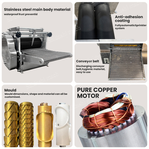 Máquina para Hacer Tortillas de Maíz, Línea de Producción de Nachos para Fábrica de Snacks, Comercial e Industrial - Product Image 4