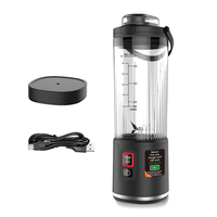 Mini-mixeur RAF R.3018 100 W 400 ml 17000 tr/min 2000 mAh à démarrage rapide, facile à nettoyer, portable pour smoothies aux fruits et shakes protéinés