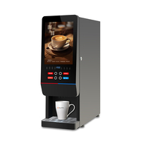 Machine à café automatique SUPIN E-20SCW, garantie 1 an, prix usine, compacte, nettoyage automatique, SDK, paiement multiple, LED