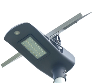 ไฟถนนพลังงานแสงอาทิตย์ 60W LED IP65 กันน้ำ พร้อมเซ็นเซอร์ตรวจจับความเคลื่อนไหว โครงอะลูมิเนียมอัลลอยด์ สำหรับส่องสว่างภายนอกอาคาร แสงสีขาว 5000K แบบที่ 3 - Product Image 3