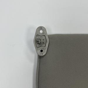 Pare-soleil Nissan 96401-7Z803 Côté Gauche Gris PVC Installation avec ruban adhésif 3M - Product Image 1