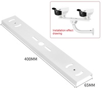 Support de montage pour caméra PTZ dôme CCTV et tuyau en fer avec plaque supérieure en plastique pour caméras – Fourniture directe usine