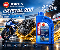 Huile moteur pour moto API SG 4T, lubrifiant hydrocracké à stabilité au cisaillement, conforme JASO MA, pour importateurs et distributeurs