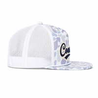 Casquette Snapback 5 Panneaux Personnalisée de Haute Qualité avec Broderie 3D, Camouflage, Trous Découpés au Laser et Patch en Cuir – Fabricant de Casquettes Gorras Snapback