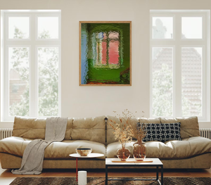 Pintura al Óleo Pintada a Mano con Temática de Ventana, sobre Lienzo, con Calidad Impasto, Diseño y Tamaño Personalizables, Decoración para el Hogar - Product Image 6