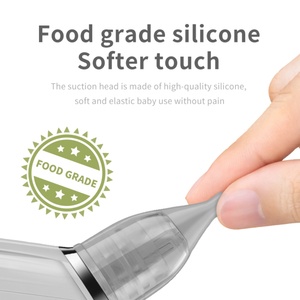 Aspirador Nasal Eléctrico para Bebés OEM ODM 2025, Limpiador Nasal de Silicona Portátil para Recién Nacidos, Niños Pequeños e Infantes - Product Image 3