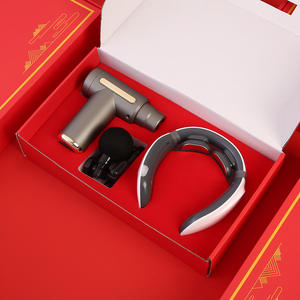 Pistola de masaje, conjunto de regalo, empresa, fiesta de aniversario, productos de masaje portátiles, regalo de tejido profundo, pistola de Fascia, masajeador de cuello, cuidado de la salud - Product Image 4