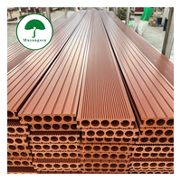Plancher composite WPC en bois de rose de qualité ingénierie, antidérapant, imperméable, plusieurs couleurs, à double verrouillage, pour sentiers de jardin