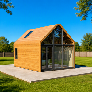 Maison préfabriquée ignifuge en forme <span class=keywords><strong>de</strong></span> A, <span class=keywords><strong>Chalet</strong></span> modulaire pour hôtels <span class=keywords><strong>de</strong></span> montagne, complexes balnéaires et projets <span class=keywords><strong>de</strong></span> glamping - Product Image 5