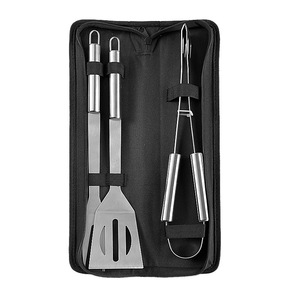 Nuevo Diseño, Juego de Utensilios para Barbacoa de 3/5/7/9/16/18 Piezas, Bolsa de Lona para Reuniones Grandes, Accesorios para Barbacoa de Acero Inoxidable - Product Image 4