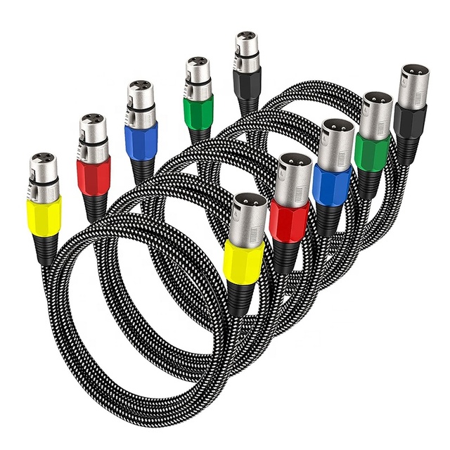 XLR 3 Pin Male and Female Audio Kabel Cable Cord for Mic Microphone Mixer Camera Hifi High Quality XLR Cable